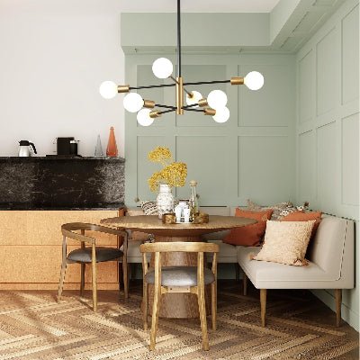 Lustre - NovaDesign™ - Noir & Doré - Boutique Salaat