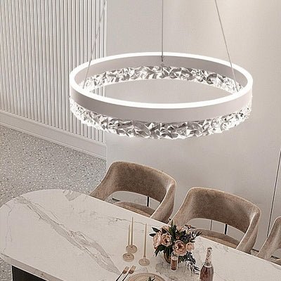 Lustre Plafond - NewAdjustableChandelier™ - Blanc - Boutique Salaat