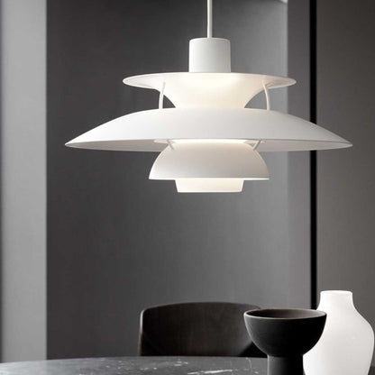 Lustre Plafond - UmbrellaLED™ - Blanc - Boutique Salaat