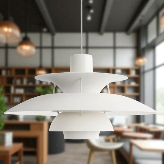 Lustre Plafond - UmbrellaLED™ - Blanc - Boutique Salaat