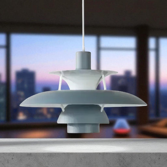 Lustre Plafond - UmbrellaLED™ - Gris - Boutique Salaat