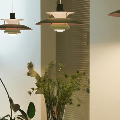 Lustre Plafond - UmbrellaLED™ - Vert - Boutique Salaat