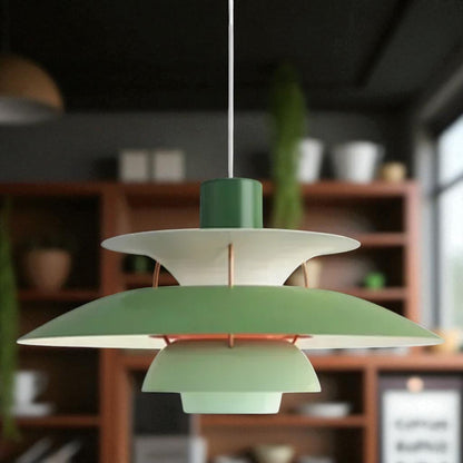 Lustre Plafond - UmbrellaLED™ - Vert - Boutique Salaat